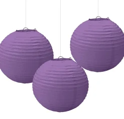 Paper Lanterns, 3ct, Assorted Colors