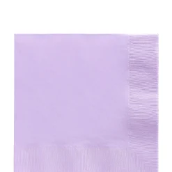 Paper Lunch Napkins, 6.5in, Assorted Colors, Multiple Counts