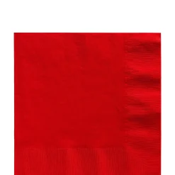 Paper Lunch Napkins, 6.5in, Assorted Colors, Multiple Counts