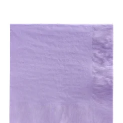 Paper Lunch Napkins, 6.5in, Assorted Colors, Multiple Counts