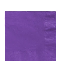 Paper Lunch Napkins, 6.5in, Assorted Colors, Multiple Counts