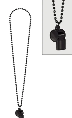 Party Beads with Whistle, Assorted Colors