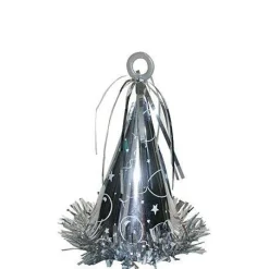 Party Hat Balloon Weight, 6oz, Assorted Colors