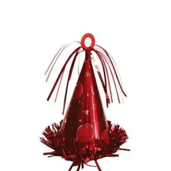 Party Hat Balloon Weight, 6oz, Assorted Colors