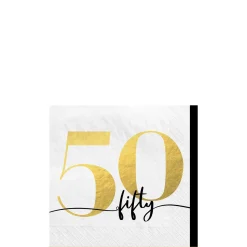 Party Of The Ages Birthday Napkins, 16ct, Ages