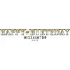 Party Of The Ages Letter Banner with Age