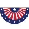 Patriotic Fabric Bunting, 11ft x 1.6ft