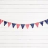 Patriotic Stars & Stripes Pennant Banner, 12.5ft
