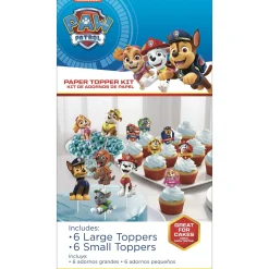 PAW Patrol Adventure Cupcake Picks 6ct