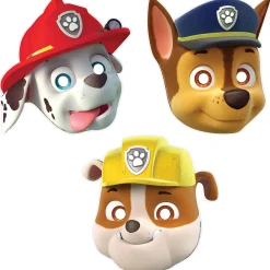 Paw Patrol Paper Masks, 6ct