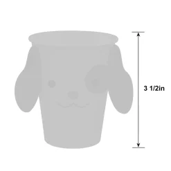Pawsome Party Paper Cups, 9oz, 8ct