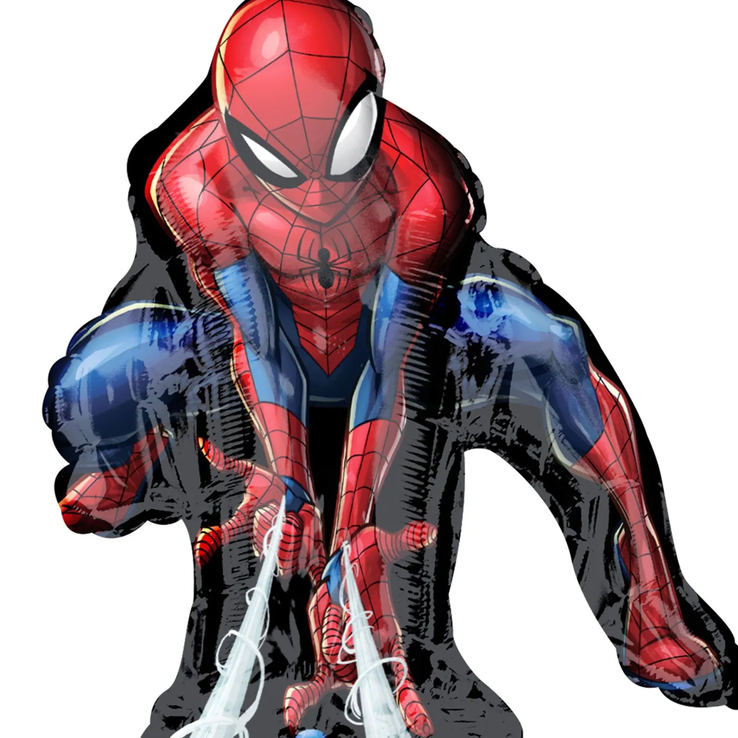 Personalized Spider-Man Birthday Balloon Kit 23in x 34in