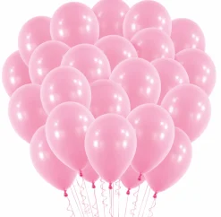 Pink Latex Balloons, 12in, 100ct (Uninflated)