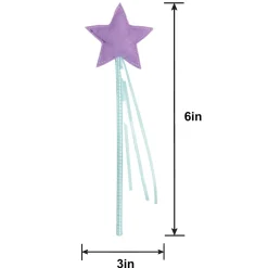 Pink & Purple Star Wands, 8ct