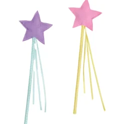 Pink & Purple Star Wands, 8ct