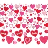 Pink, Red & White Heart Confetti, 1.2oz