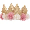 Pink 1st Birthday Tulle Crown
