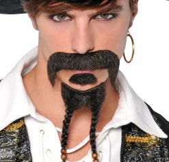 Pirate Moustache & Goatee Set