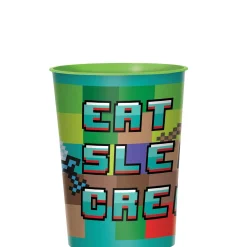Pixel Party Plastic Favor Cup