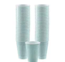 Plastic Cups, 12oz, 50ct, Assorted Colors