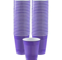 Plastic Cups, 18oz, 50ct, Assorted Colors