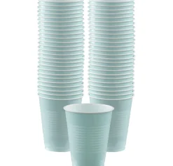Plastic Cups, 18oz, 50ct, Assorted Colors