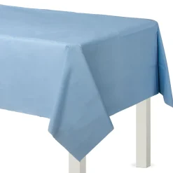 Plastic Table Cover, 54in x 108in, Assorted Colors