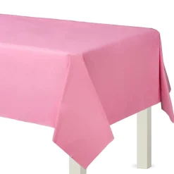 Plastic Table Cover, 54in x 108in, Assorted Colors