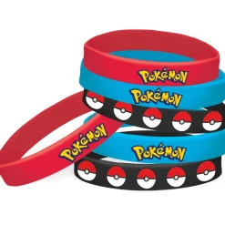 Pokémon Wristbands, 4ct – Party Favors for Kids
