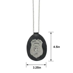Police Badge Necklace