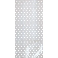 Polka Dot Treat Bags with Bows, 12ct, Assorted Colors