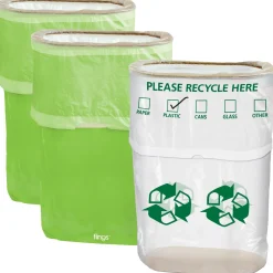 Pop-Up Trash & Recycle Cleanup Kit