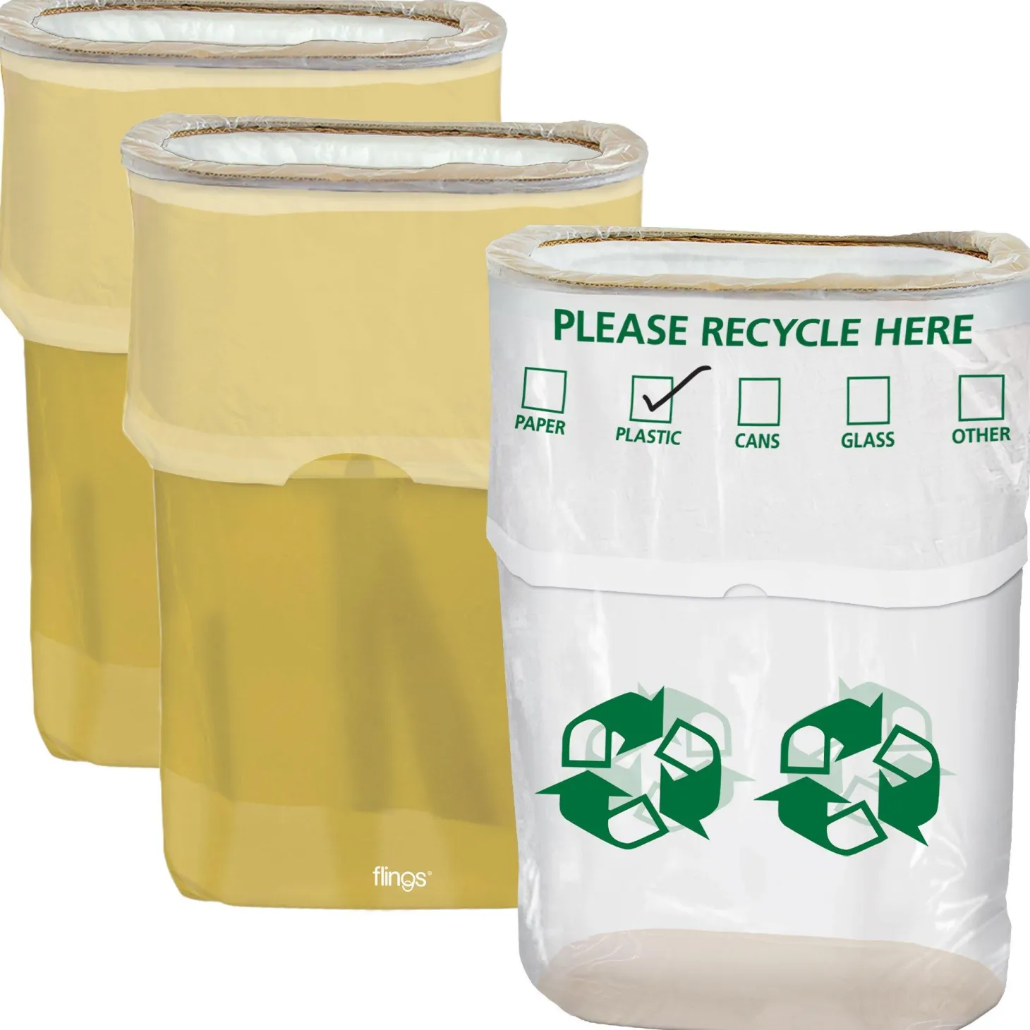 Pop-Up Trash & Recycle Cleanup Kit