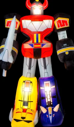 Power Rangers Megazord 6ft Lawn Inflatable