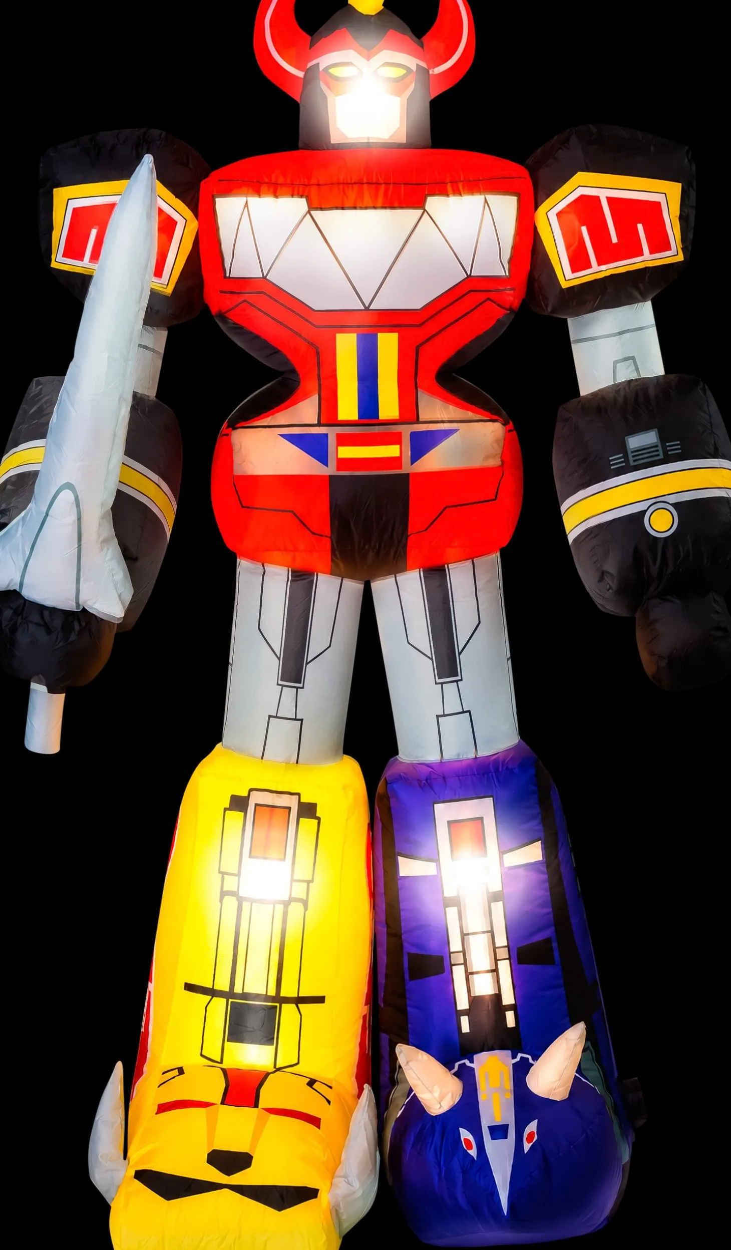 Power Rangers Megazord 6ft Lawn Inflatable