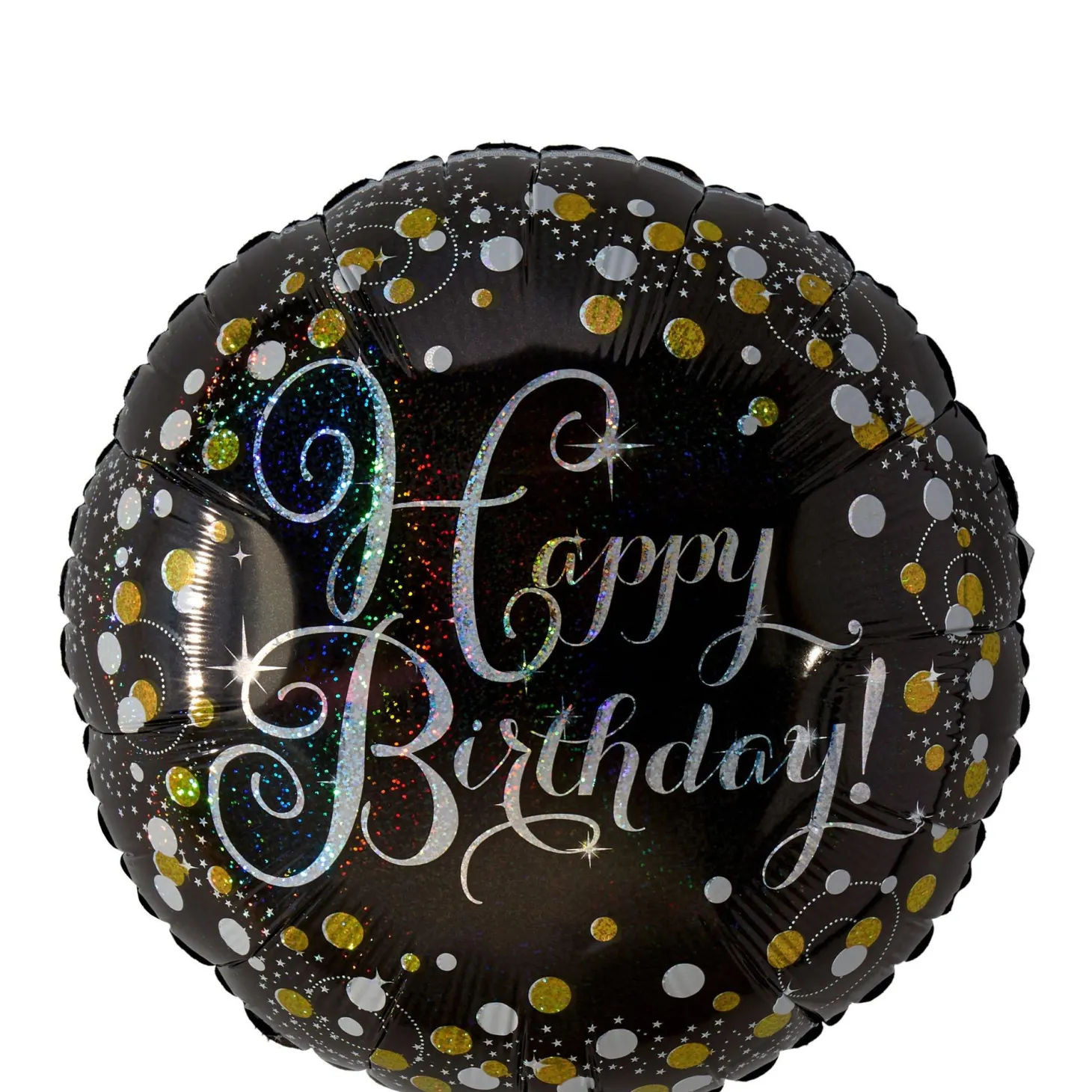 Prismatic Birthday Balloon - Sparkling Celebration