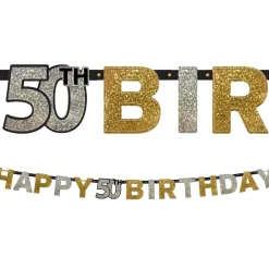 Prismatic Birthday Banner - Sparkling Celebration, Ages