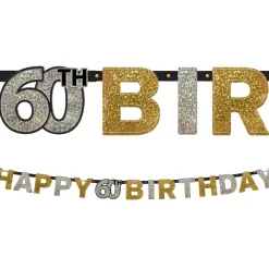 Prismatic Birthday Banner - Sparkling Celebration, Ages