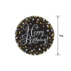 Prismatic Birthday Dessert Plates 8ct - Sparkling Celebration