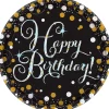 Prismatic Birthday Lunch Plates 8ct - Sparkling Celebration