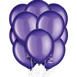 Purple Pearl Latex Balloons, Assorted Options