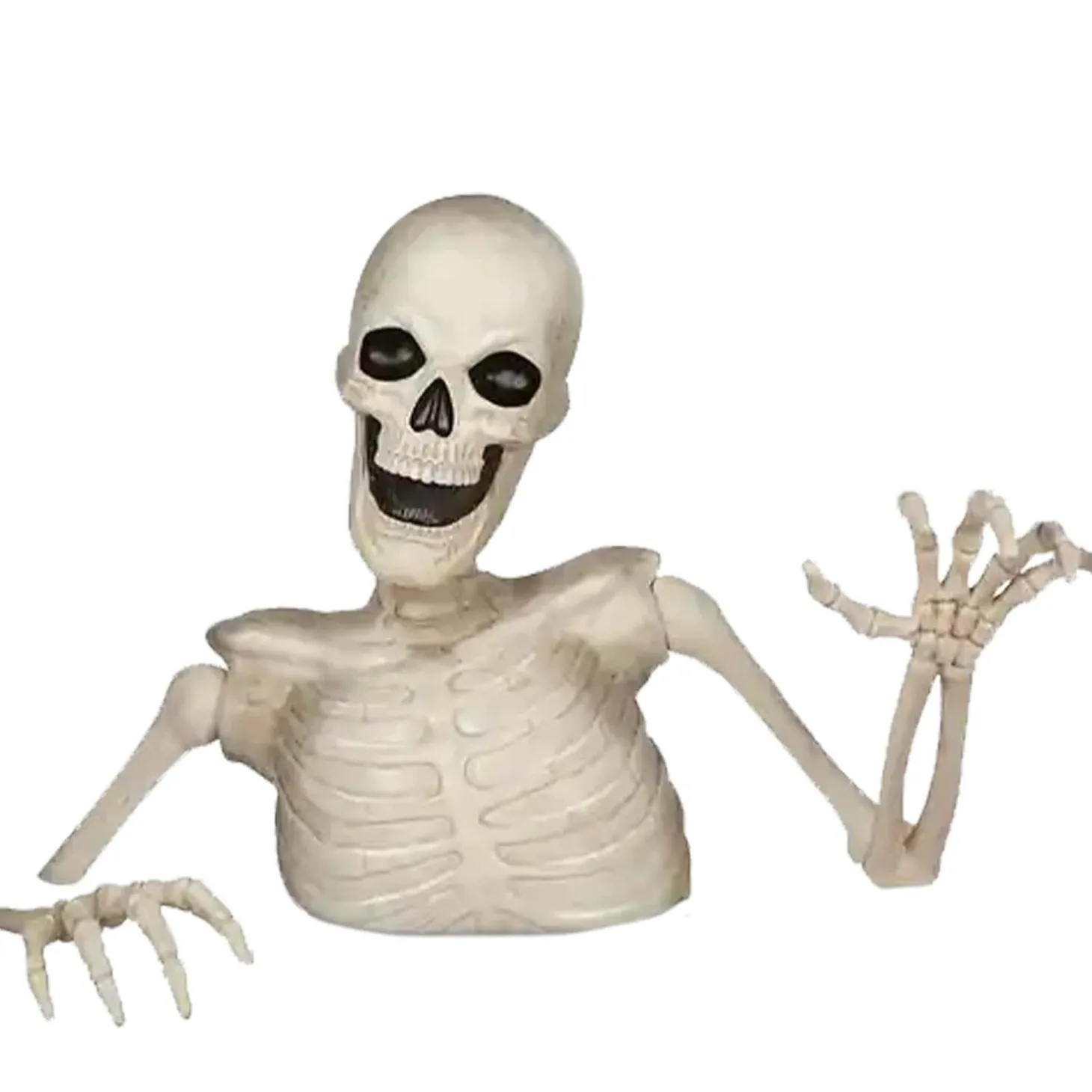 Rattles the Groundbreaking Skeleton Plastic Yard Decorating Kit, 4ft
