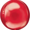 Red Orbz Balloon, 16in
