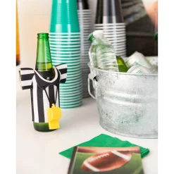 Referee Shirt Jersey Bottle Coozie
