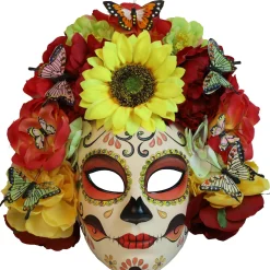 Reina de Flores Mask - Day of the Dead