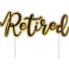 Retired Cake Topper