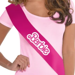 Reversible Malibu Barbie & Ken Fabric Sash, 60in