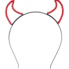 Rhinestone Devil Headband
