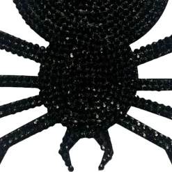 Rhinestone Spider Hanging Decoration, 15in x 14in