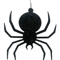 Rhinestone Spider Hanging Decoration, 15in x 14in